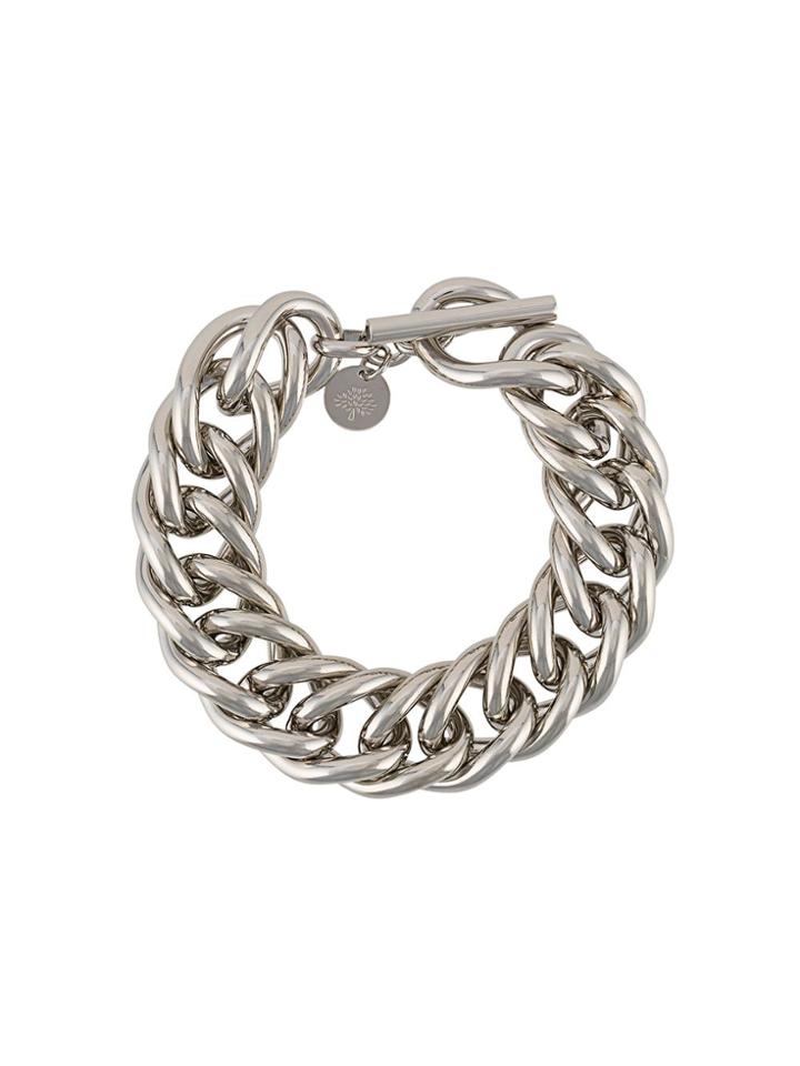 Mulberry Big Chain Bracelet - Metallic