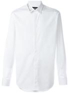 Dsquared2 Pin Detail Collar Shirt, Men's, Size: 50, White, Cotton
