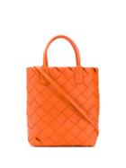 Bottega Veneta Intrecciato Tote Bag - Orange