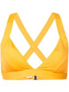 Onia - Alexandra Top - Women - Nylon/spandex/elastane - Xl, Yellow/orange, Nylon/spandex/elastane