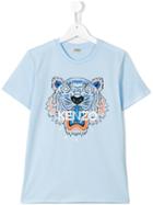 Kenzo Kids Tiger T-shirt, Boy's, Size: 6 Yrs, Blue