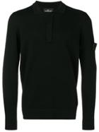Stone Island Shadow Project Collar Style Jumper - Black