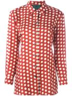 Jean Paul Gaultier Pre-owned Dotted Vest Panel Shirt - Red