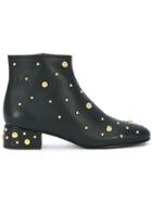 See By Chloé Studded Ankle Boots - Black