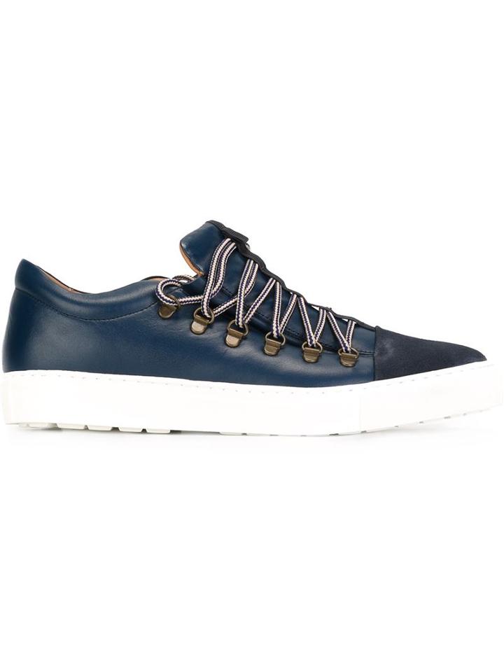 Swear Brian Sneakers, Men's, Size: 40, Blue, Leather/rubber