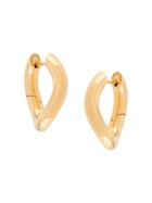 Balenciaga Xs Loop Earrings - Gold