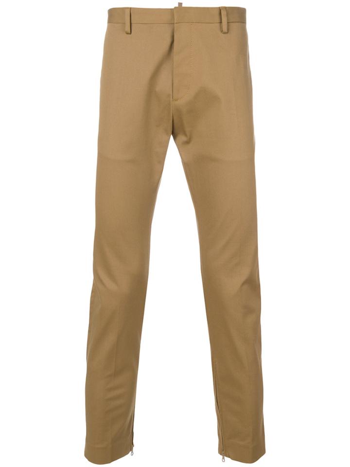 Dsquared2 Slim-fit Trousers - Brown