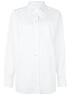 Maison Margiela Oversized Long Sleeve Shirt - White