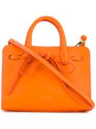 Mansur Gavriel - Flap Closure Clutch - Women - Leather - One Size, Yellow/orange, Leather
