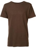John Elliott 'classic Crew Co-mix' T-shirt, Men's, Size: Xl, Brown, Cotton/polyester