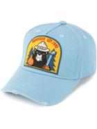 Dsquared2 Beaver Badge Baseball Cap - Blue