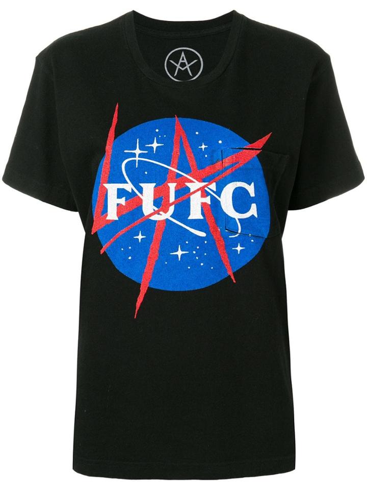 Local Authority Space Splash Pocket T-shirt - Black