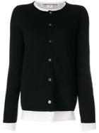 Comme Des Garçons Button Up Cardigan - Black