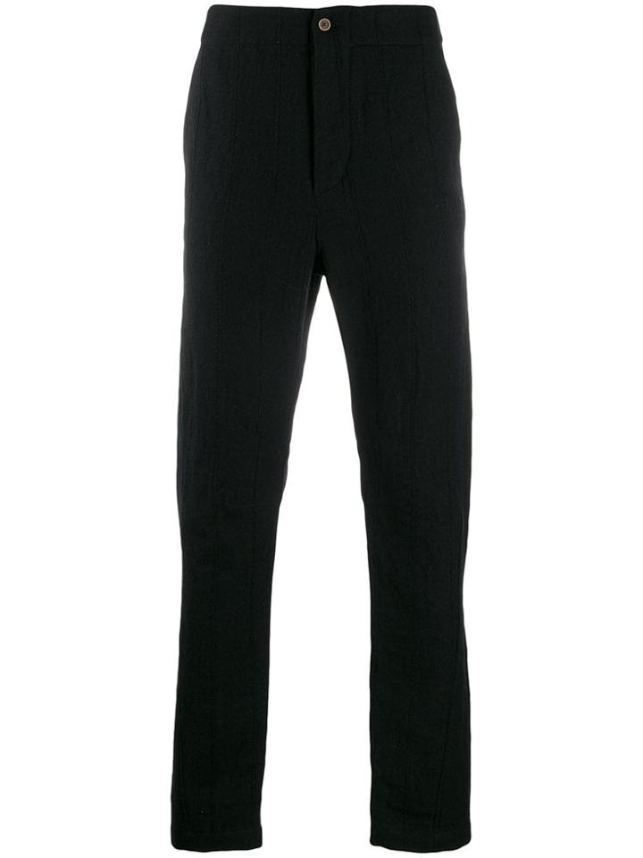 Uma Wang Straight Leg Trousers - Black