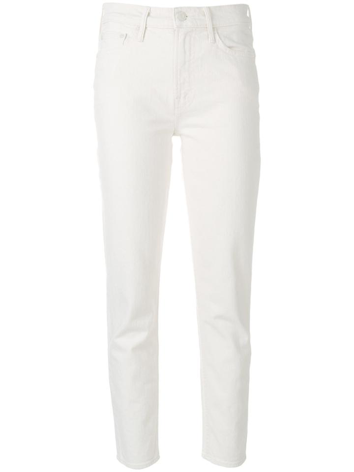 Mother Straight-leg Jeans - Nude & Neutrals