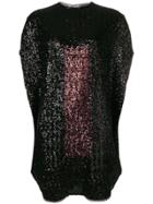 Gianluca Capannolo Embellished Sweater Dress - Black