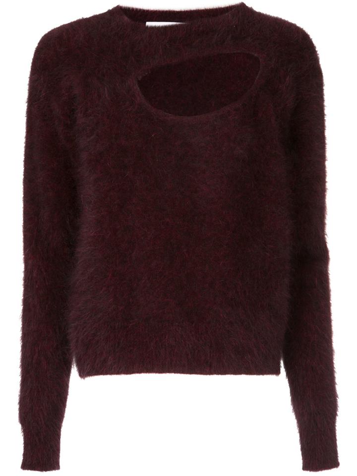 Christopher Esber Asymmetric Cut Out Sweater - Red