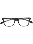 Oliver Peoples Square Frame Glasses, Brown, Acetate