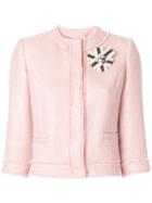Liu Jo Fitted Jacket - Pink & Purple