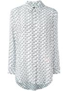 Equipment Kate Moss For Equipment 'reese' Shirt, Women's, Size: Large, White, Silk