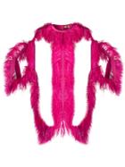 Nº21 Body Outline Scarf - Pink