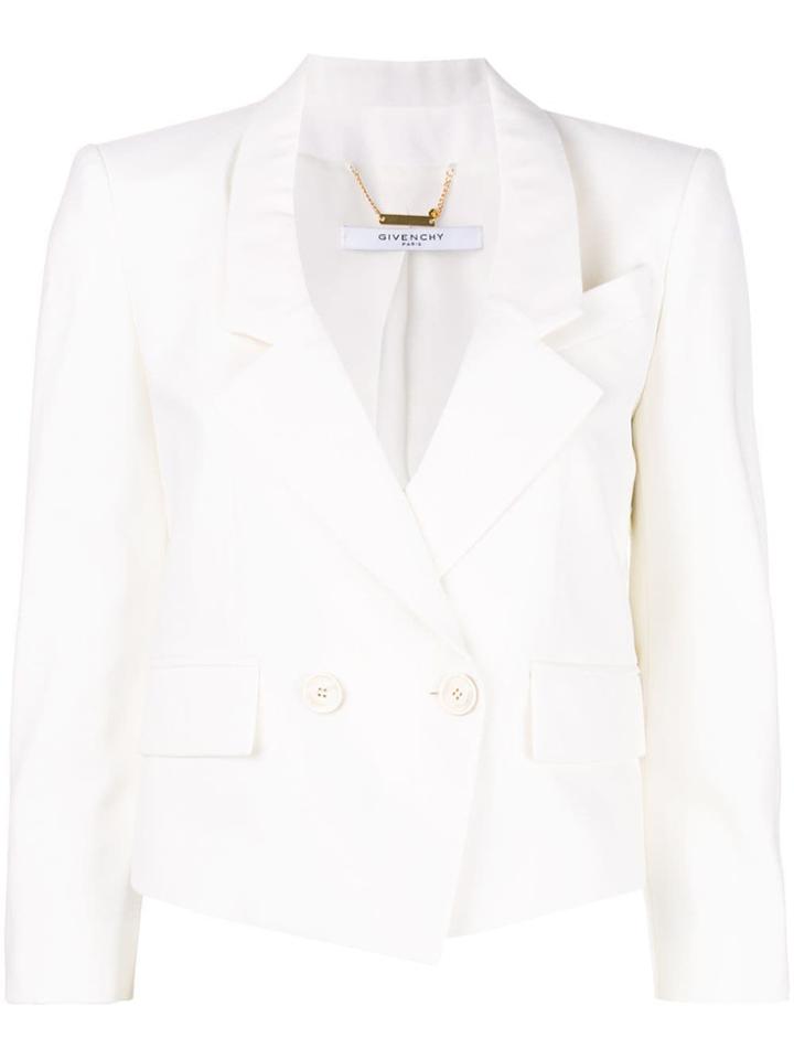 Givenchy Double Breasted Jacket - White