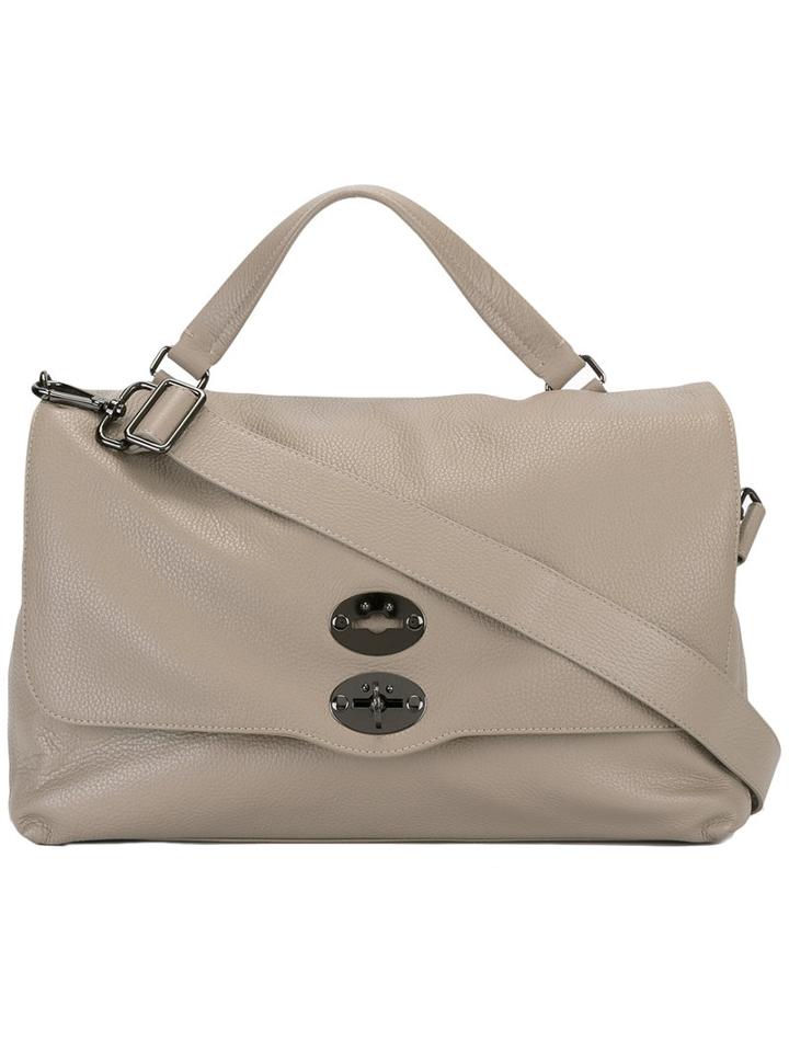 Zanellato - Postina Shoulder Bag - Men - Leather - One Size, Nude/neutrals, Leather