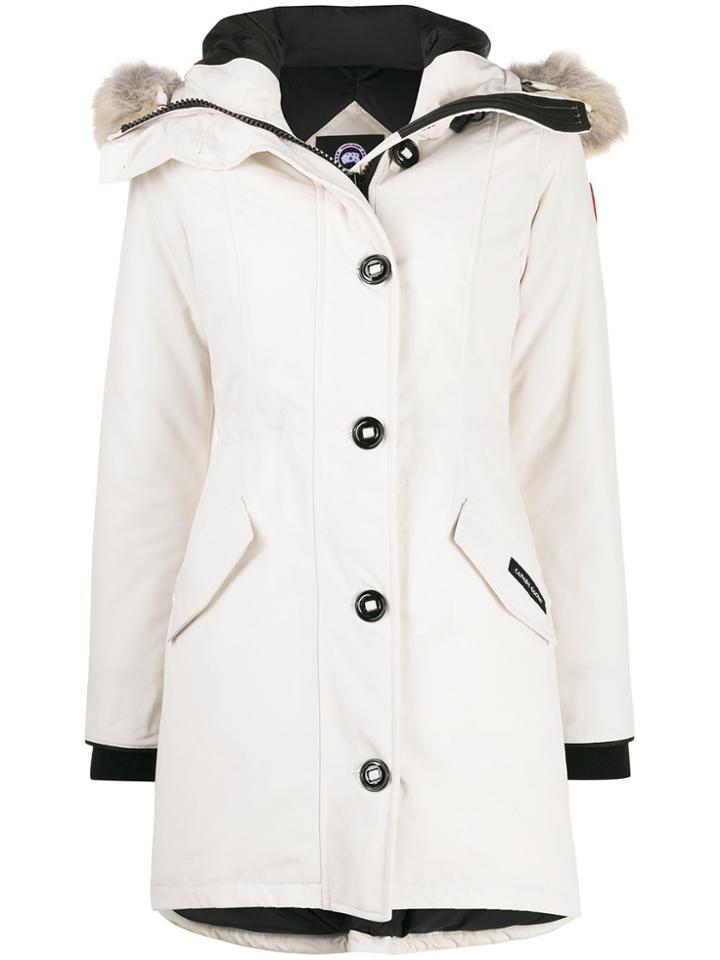 Canada Goose Rossclair Parka Coat - Neutrals