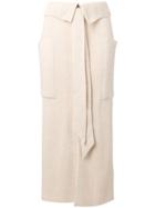 Nanushka Knitted Midi Skirt - Neutrals