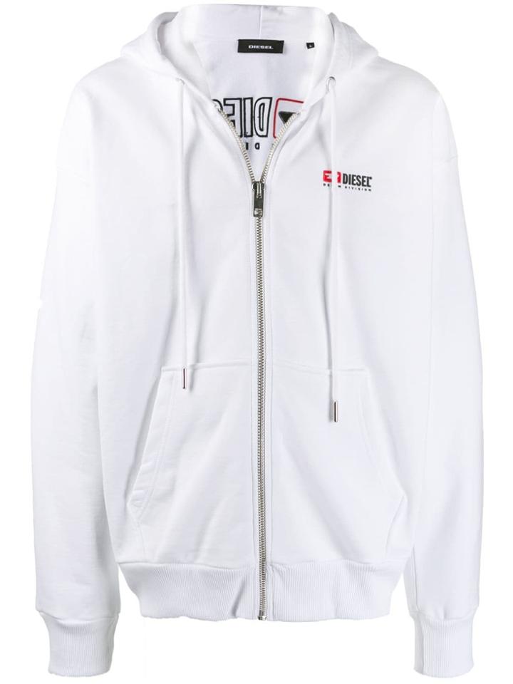 Diesel Hooded Jacket - White