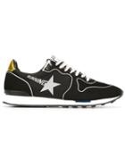 Golden Goose Deluxe Brand Running Sneakers, Men's, Size: 43, Black, Cotton/leather/rubber