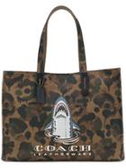 Coach Sharky 42 Tote Bag - Brown
