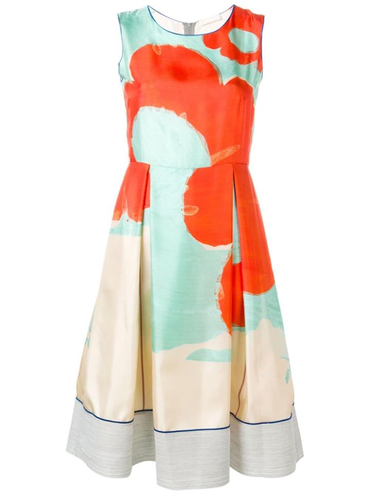 Rohka Patterned Dress - White