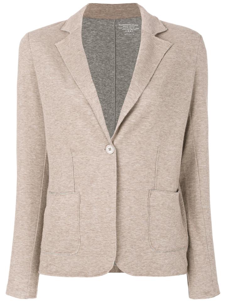 Majestic Filatures Classic Blazer - Nude & Neutrals