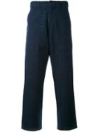 Edwin - Tailored Pants - Men - Cotton - L, Blue, Cotton