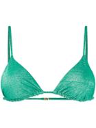 Mc2 Saint Barth Triangle Bikini Top - Green