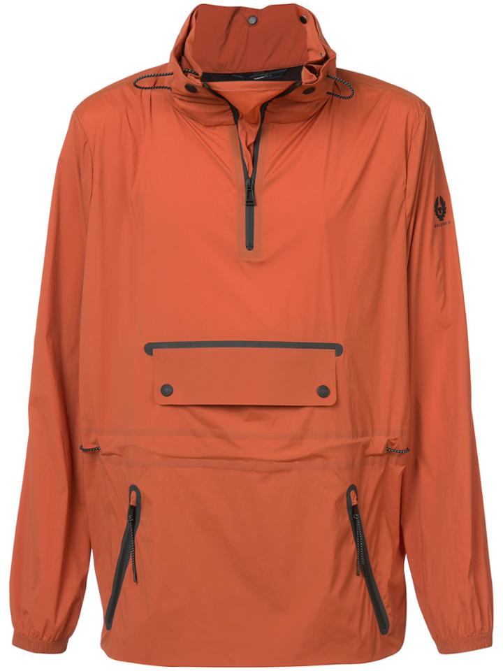 Belstaff Half Zip Anorak - Yellow & Orange