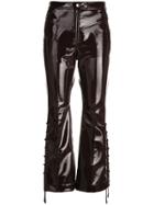 Ellery Westward Lace-up Flared Trousers - Brown