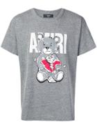 Amiri Teddy Bear Logo Print T-shirt - Grey
