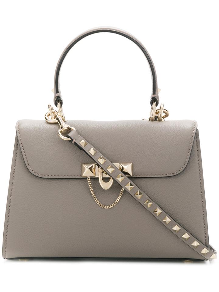 Valentino Valentino Garavani Demilune Tote - Grey
