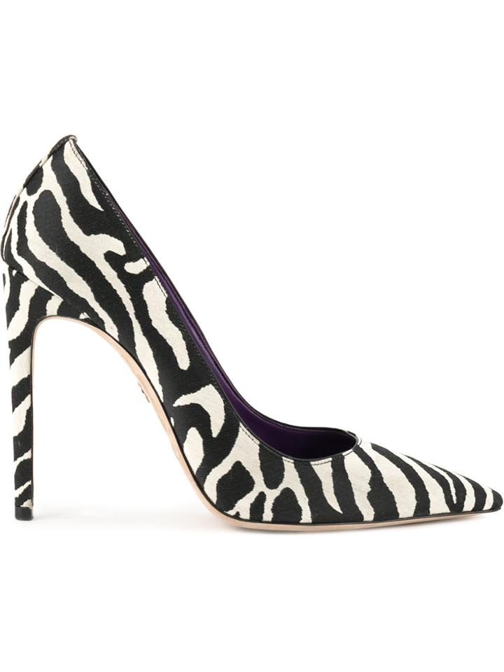 Dsquared2 Zebra Print Pumps - Black