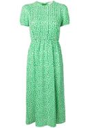 Michael Michael Kors Butterfly Print Jersey Dress - Green