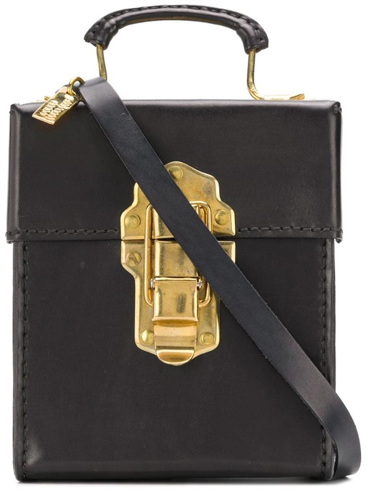 Munoz Vrandecic Flap Boxy Shoulder Bag - Black