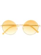 Cutler & Gross Round Frame Sunglasses - Metallic