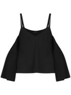 Olympiah Titicaca Cropped Top - Black