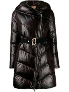 Liu Jo Down Mid-length Coat - Black