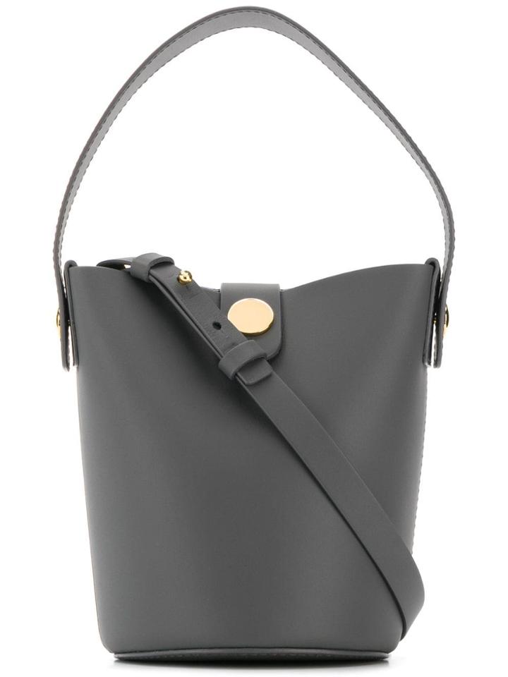 Sophie Hulme Nano Swing Bucket Bag - Grey