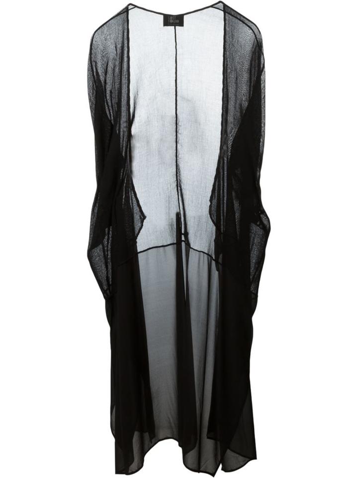 Lost & Found Ria Dunn Long Over Jacket, Women's, Size: Xs, Black, Cotton/silk/spandex/elastane