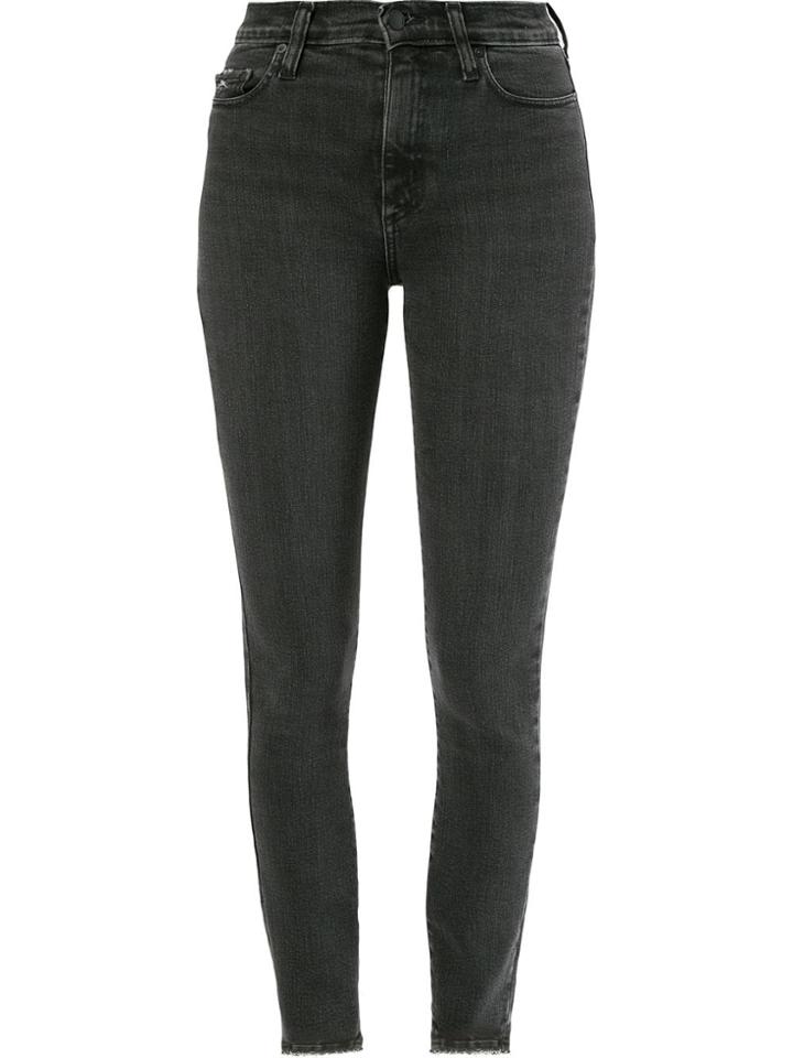 Nobody Denim Cult Skinny Ankle Jeans - Black