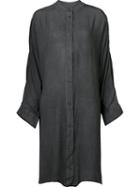 Lost & Found Ria Dunn Oversized Shirt, Women's, Size: Medium, Black, Silk